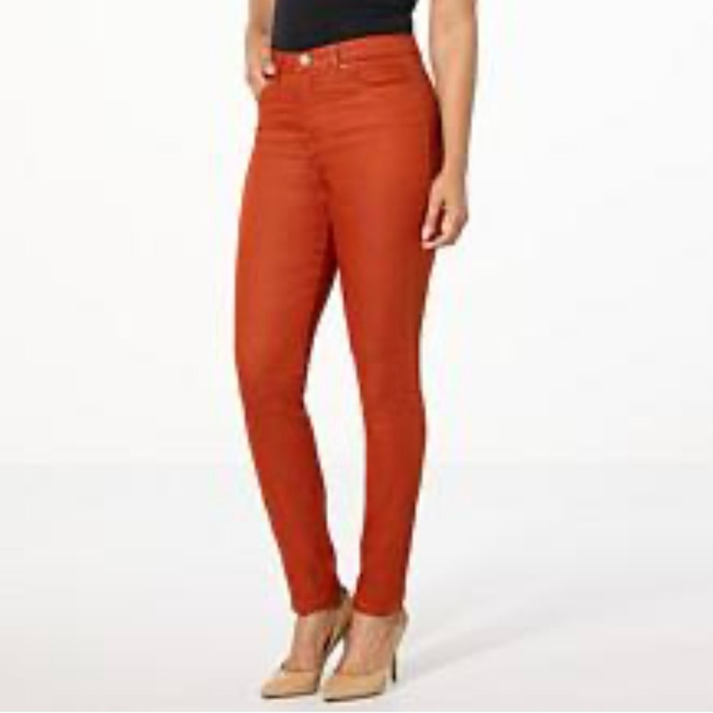 Big star women’s size‎ 31, Alex midrise, skinny pants orange color new with tags